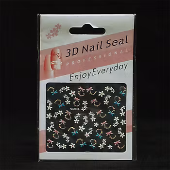 Nagelstickers blandade, NA004 fjärilar