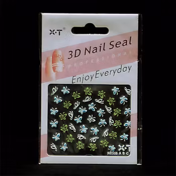 Nagelstickers blandade, NE008 fjärilar