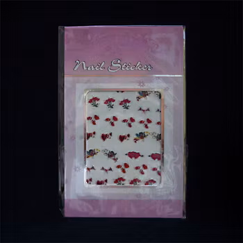 Nagelstickers blandade, RN-E17 hjärtan