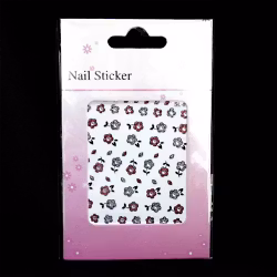 Nagelstickers blandade, SL-07 blommor