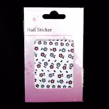Nagelstickers blandade, SL-07 blommor