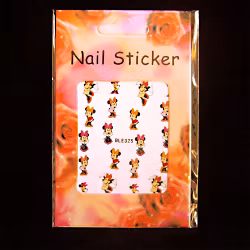Nail tattoos blandade, BLE325 Mimmi