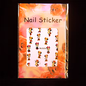 Nail tattoos blandade, BLE325 Mimmi