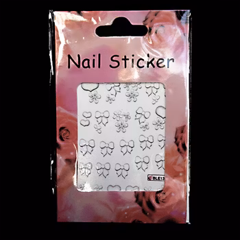 Nail tattoos blandade, BLE1342 rosetter