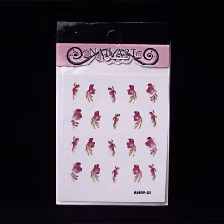 Nail tattoos blommor, ANSP-03