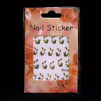 Nail tattoos blommor, BLE624