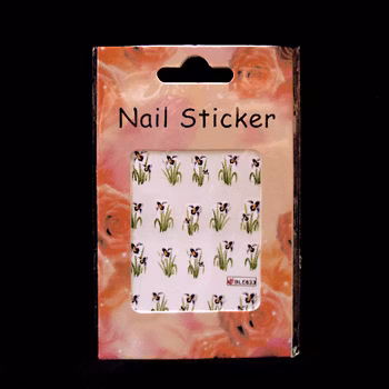 Nail tattoos blommor, BLE633