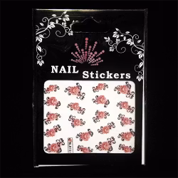 Nail tattoos blommor, BLE1515