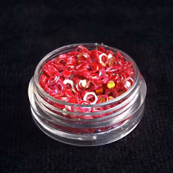 Ihåliga hexagoner, röd