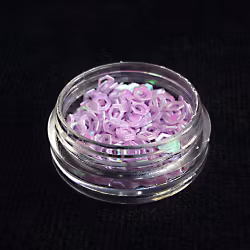 Ihåliga hexagoner, lila