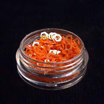 Ihåliga hexagoner, orange