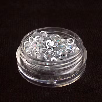 Ihåliga hexagoner, silver