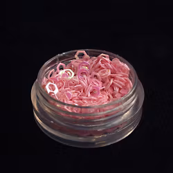 Ihåliga hexagoner, ljusrosa