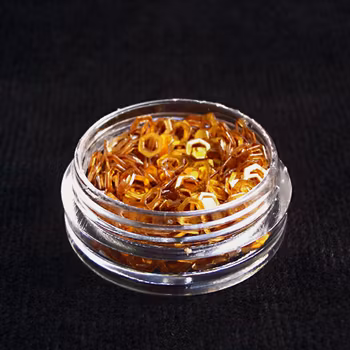 Ihåliga hexagoner, guld