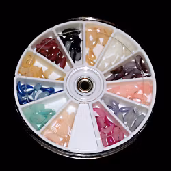 Pearl teardrops - hel snurra