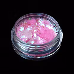 Glitter romber, rosa