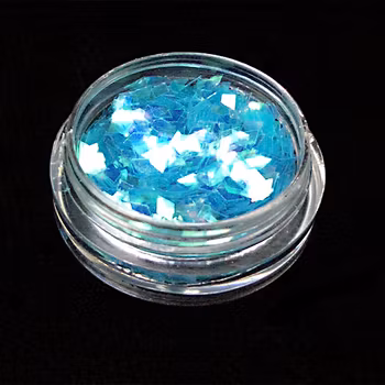 Glitter romber, turkos