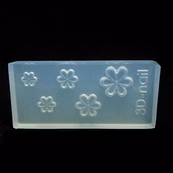 3d form för nageldekorationer, nr 0652 blommor