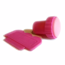 Stämpel & skrapa - Stamping Nail Art, rosa