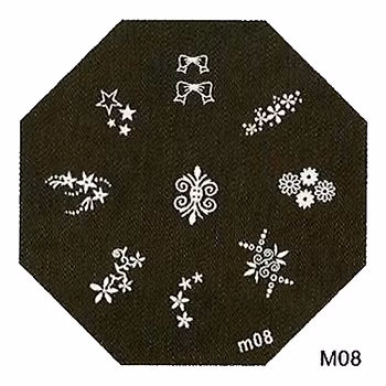 Stamping plate / motivbricka, M08