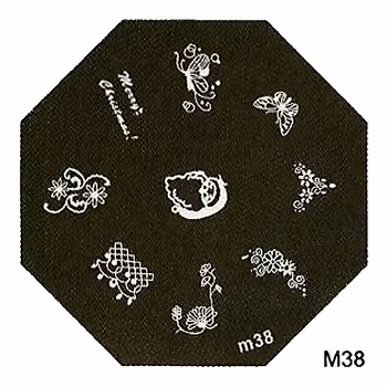 Stamping plate / motivbricka, M38