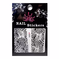 Nail tattoos full cover, M75 leopard