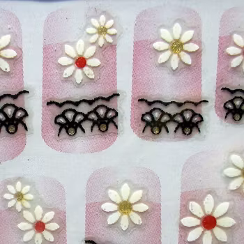Nagelstickers blandade, H008