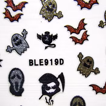 Nagelstickers halloween, BLE919D