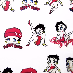 Nail tattoos blandade, BLE1375 Betty Boop