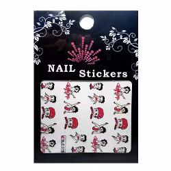 Nail tattoos blandade, BLE1375 Betty Boop