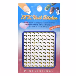 Nagelstickers guld, Puma