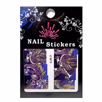 Nail tattoos full cover, M73 drake