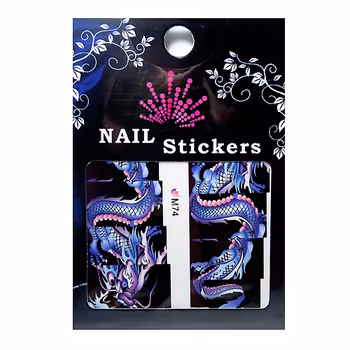 Nail tattoos full cover, M74 drake