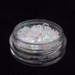 Ihåliga blommor, vita