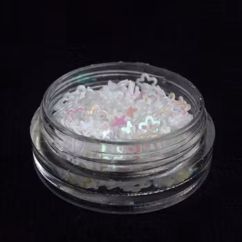 Ihåliga blommor, vita