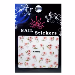 Nagelstickers blandade, BLE691D blommor