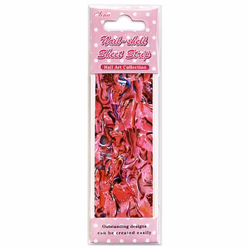 Nail Shell Sheet, no2 rosa