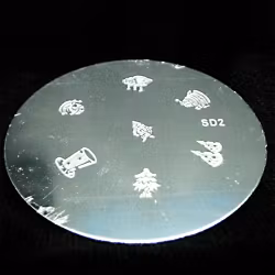 Stamping plate / motivbricka, SD2