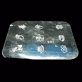 Stamping plate / motivbricka, SD7