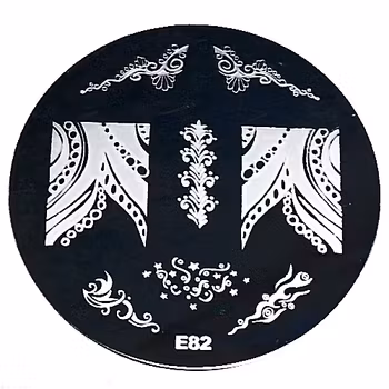 Stamping plate / motivbricka E82