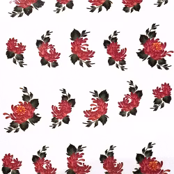 Nail tattoos blommor, BLE1383