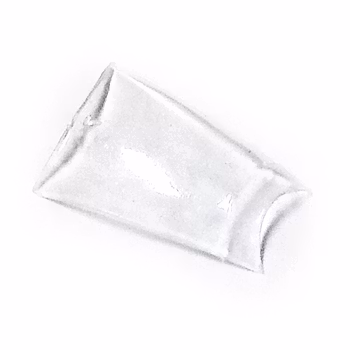 Cone shape tippar 100 st, clear