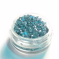 Krossat snäckskal, steel blue