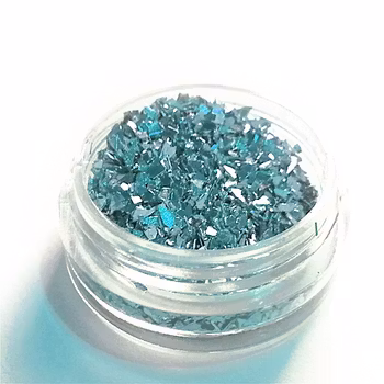 Krossat snäckskal, steel blue