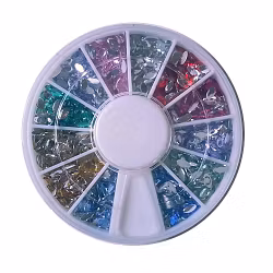 Rhinestones ovala - hel snurra