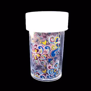 Nagelfolie nr24, blommor