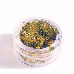 Mylar Glitter Flakes, guld
