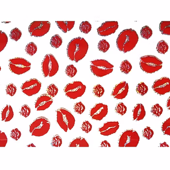 Nagelfolie nr55, läppar