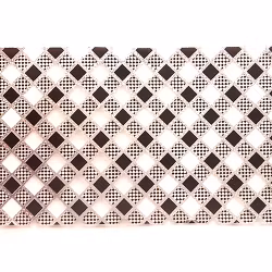 Nagelfolie nr56, svartrutigt