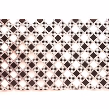 Nagelfolie nr56, svartrutigt